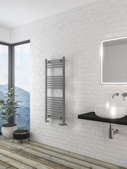 Eastbrook Wingrave 1200 x 500 Straight Multirail Matt Grey