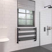 Eastbrook Wingrave 600 x 1000 Straight Multirail Matt Black