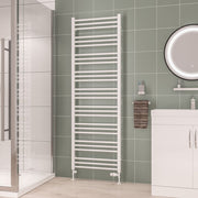 Eastbrook Corinium Round Multirail Straight 1800 x 600 Gloss White