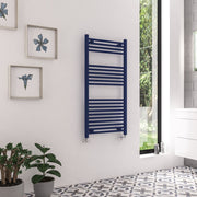 Eastbrook Wingrave 1200 x 600 Straight Multirail Matt Cobalt Blue