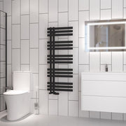 Eastbrook Hurley 1200 x 500 Towel Rail Matt Black