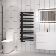 Eastbrook Hurley 1200 x 600 Towel Rail Matt Black