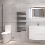 Eastbrook Hurley 1000 x 500 Towel Rail Matt Anthracite