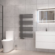 Eastbrook Hurley 1000 x 600 Towel Rail Matt Anthracite