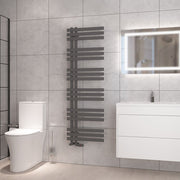 Eastbrook Hurley 1500 x 500 Towel Rail Matt Anthracite