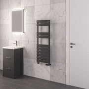 Eastbrook Addington 1110 x 400 Towel Rail Type10 Matt Anthracite