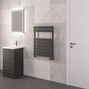 Eastbrook Addington 790 x 600 Towel Rail Type10 Matt Anthracite