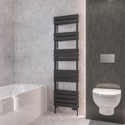 Eastbrook Addington 1750 x 500 Towel Rail Type20 Matt Anthracite