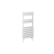 Eastbrook Addington 1110 x 500 Towel Rail Type21 Gloss White