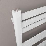 Eastbrook Defford 800 x 500 Towel Rail Gloss White