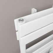 Eastbrook Addington 1110 x 500 Towel Rail Type20 Gloss White