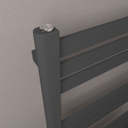 Eastbrook Defford 1800 x 500 Towel Rail Matt Anthracite