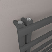 Eastbrook Platani 1800 x 600 Towel Rail Matt Anthracite