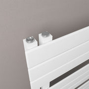 Eastbrook Helmsley 1640 x 500 Towel Rail Matt White