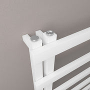 Eastbrook Platani 1150 x 600 Towel Rail Matt White