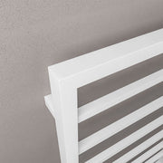 Eastbrook Ryton 1200 x 500 Towel Rail Matt White